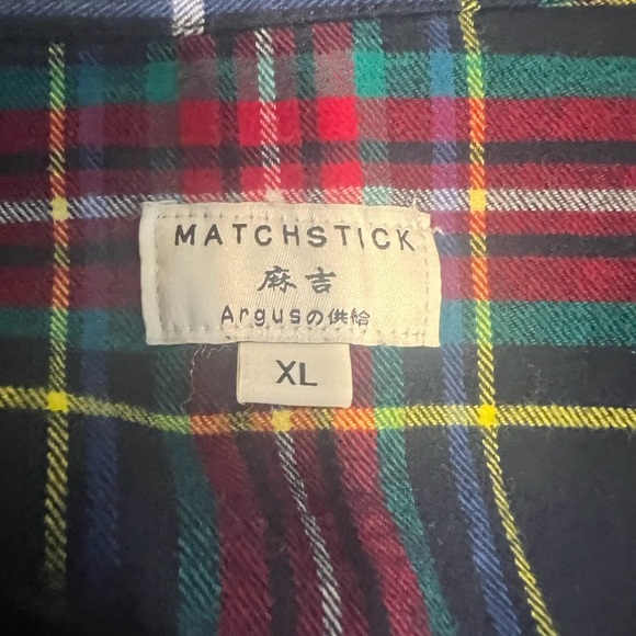 Matchstick soft flannel button up. Button up sleeves. Great w jeans. Sz XL - Picture 4 of 5